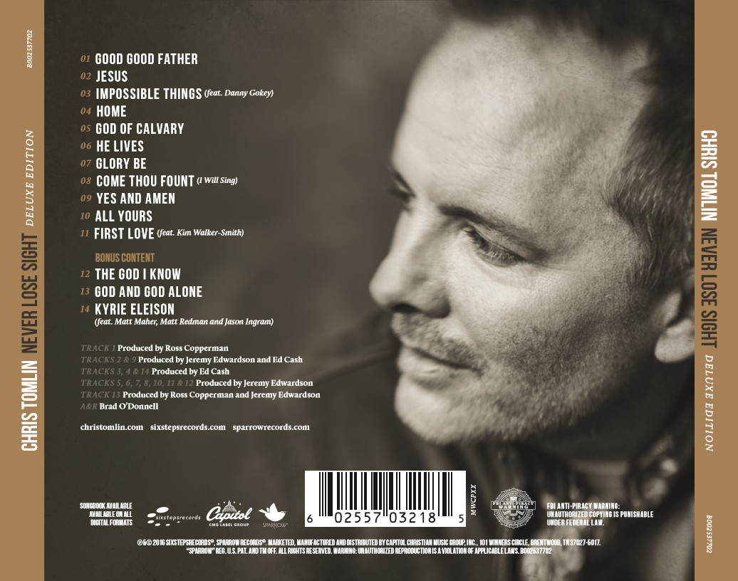 Chris Tomlin - Never Lose Sight [Deluxe Edition] (CD)